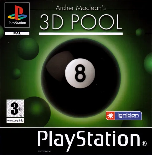 Archer Maclean's 3D Pool (Europe)